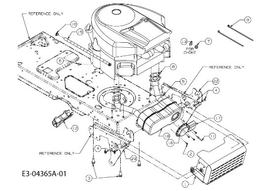 Motor STORM 108/20 H Tractor