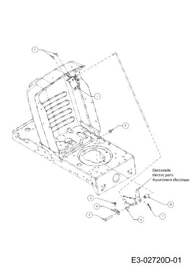 Pedal STORM 108/20 H Tractor