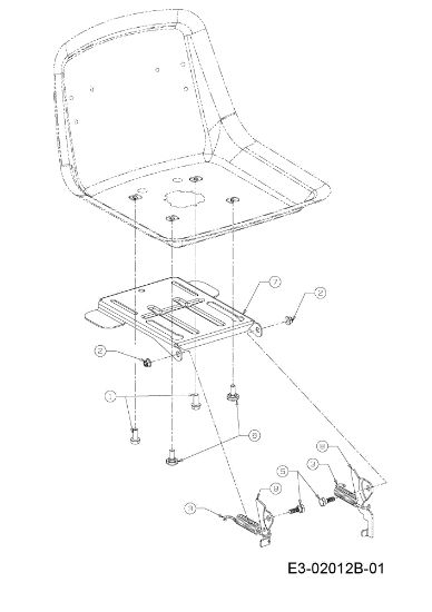 Soporte KOMMAND 92/15 H Tractor