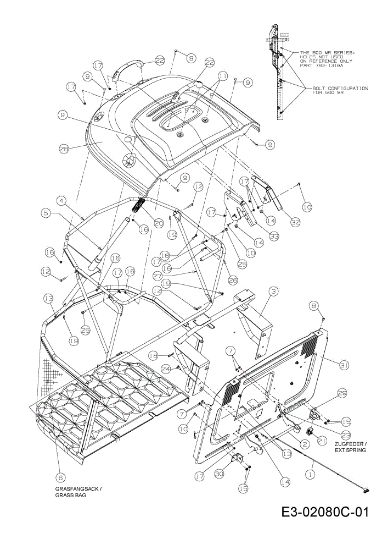 Recogedor de hierba KOMMAND 92/15 H Tractor