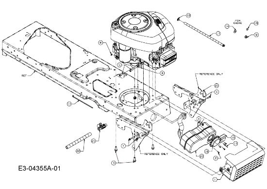 Motor KOMMAND PLUS 105/17,5 H Tractor