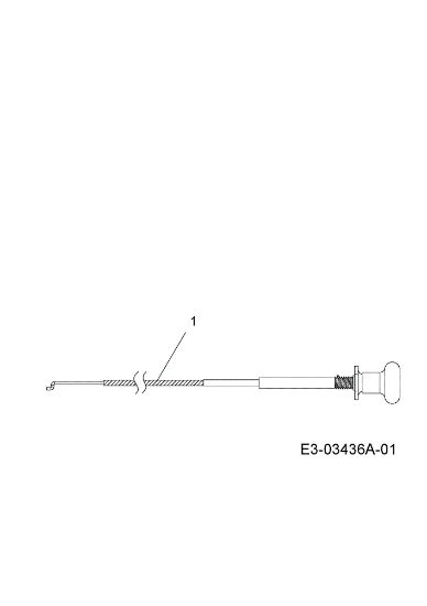 Cable arranque KOMMAND PLUS 105/22 H Tractor