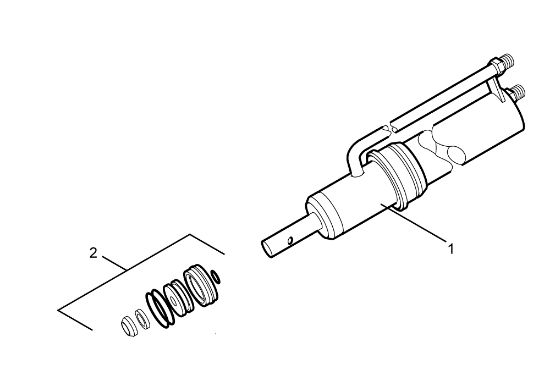 Motor y cilindro SPLIT 120 PTO Cortaleña