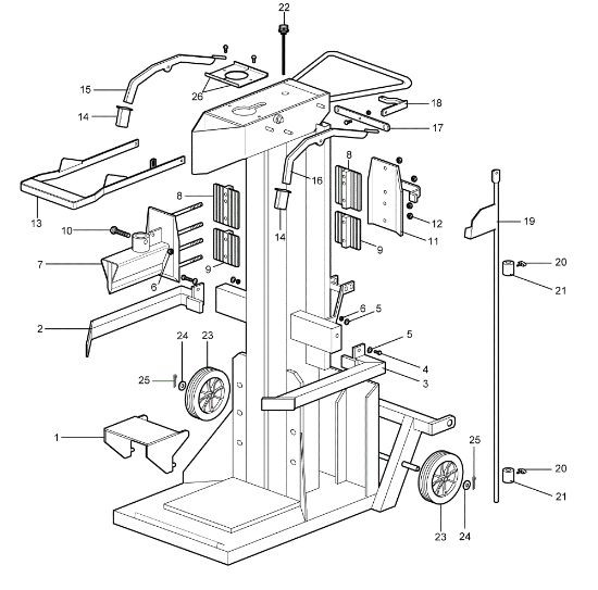 Carter motor (1/2) SPLIT 120 T Cortaleña
