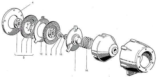 Embrague 700-800 Motocultivador