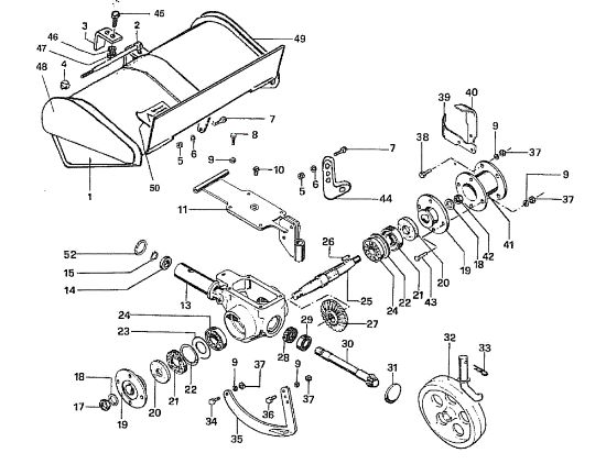 Fresadora 65 - 70 cm 506 / 506 CDA Motocultivador