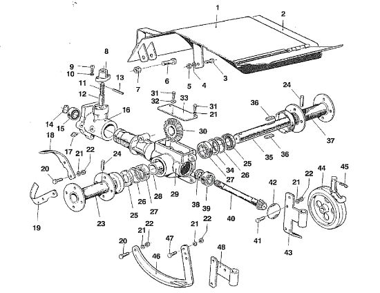 Fresadora 60 cm 506 / 506 CDA Motocultivador