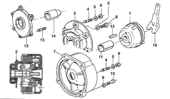 Embrague 508 / 508 CDA Motocultivador