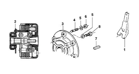 Embrague KAM 5 JUNIOR (Solo per il mercato francese) Motocultivador