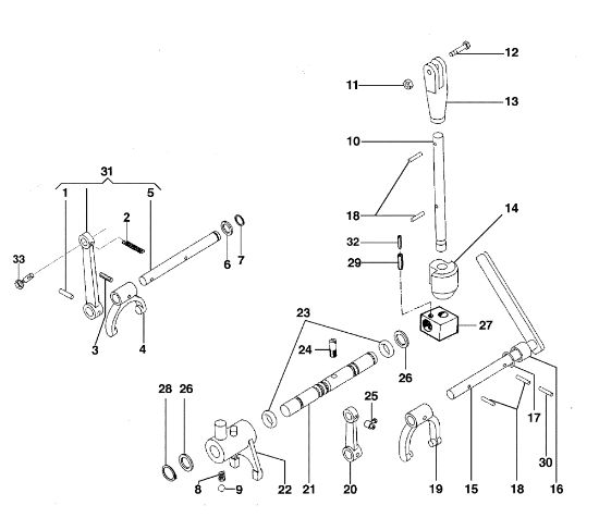 Mandos internos BRIK 1 EMAK (EN 709) Motocultivador