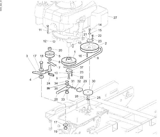 Transmisión NTR 270 H Minitransportador