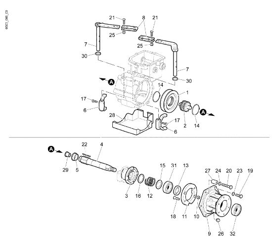 Engranajes (Cambio) (2/2) NTR 270 H Minitransportador