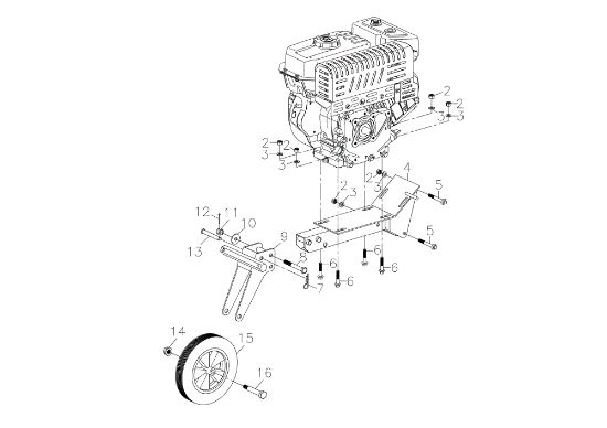 Rueda 105 (K800 HC)