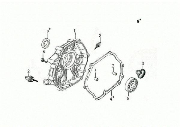 Tapa basamento NTS 65 (K1100 H) Desbrozadoras de ruedas
