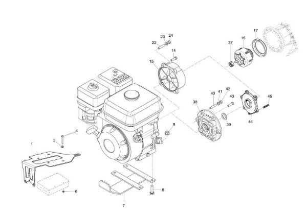 Embrague FC 145 S Segadora