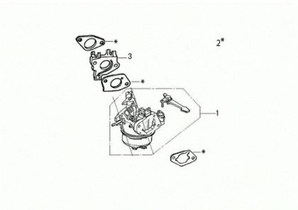 Carburador MOTORE K1100 H (EURO5) Motor