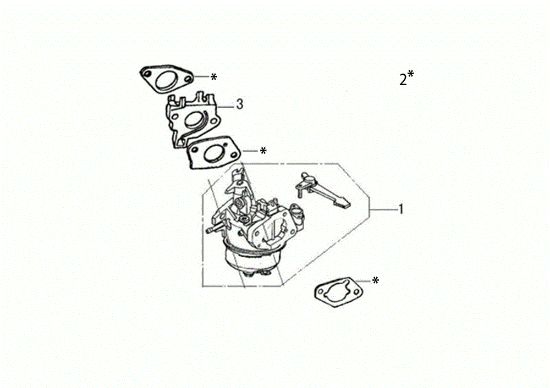 Carburador MOTORE K1100 H (EURO5) Motor