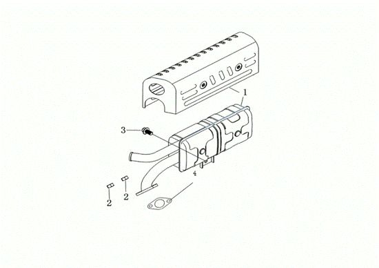 Escape MOTORE K1100 H (EURO5) Motor