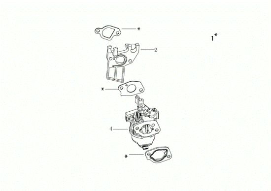 Carburador MOTORE K900 HR (EURO5) Motor
